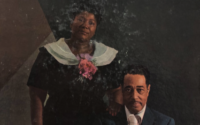 Mahalia Jackson and Duke Ellington on the cover of 'Black, and Brown and Beige.'